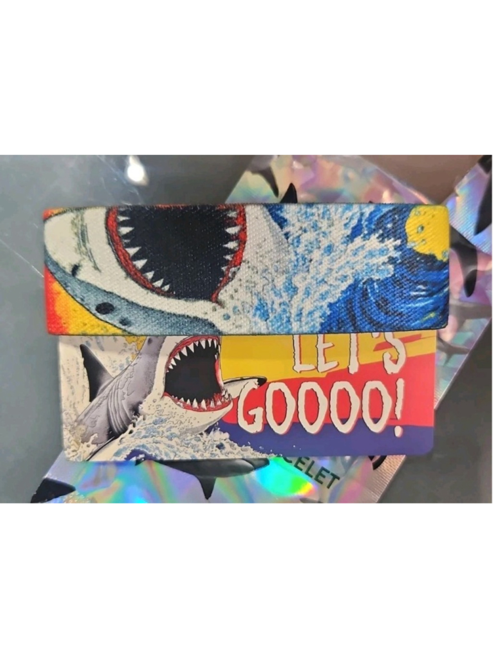 ZOX "LET'S GOOO!" #932 DUN DUN NEW MEDIUM INTERACTIVE COLLECTIBLE WRISTBAND